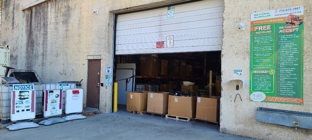 After-Hours Electronics Recycling Drop-Off Box