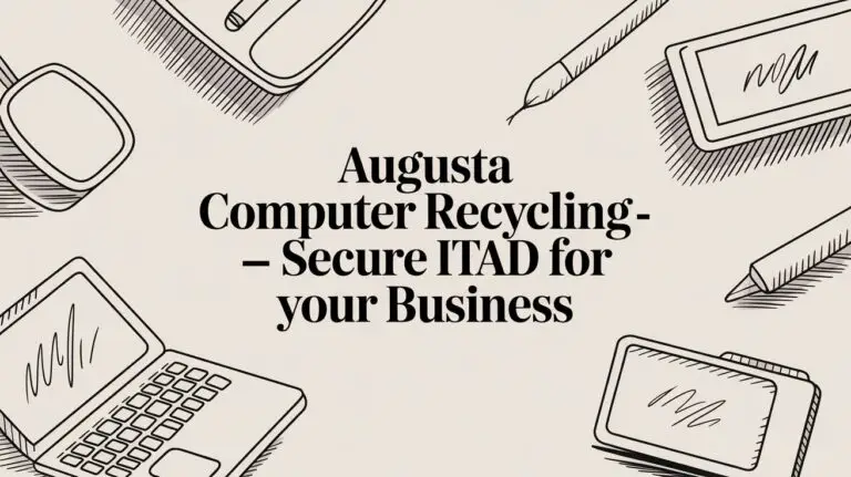 Your Guide to Secure Augusta Computer Recycling for Businesses
