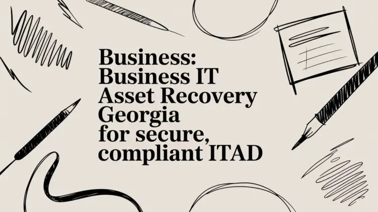 A Guide to Business IT Asset Recovery in Georgia: Secure, Compliant, and Value-Driven