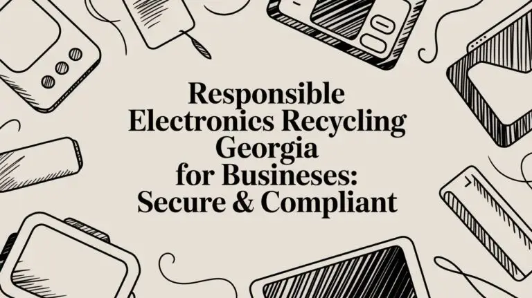 Responsible Electronics Recycling Georgia for Businesses: Secure & Compliant