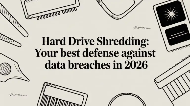Hard Drive Shredding: Your Best Defense Against Data Breaches in 2026
