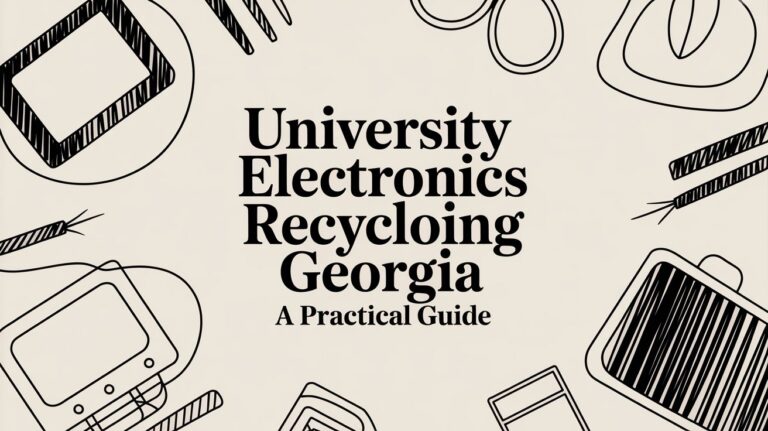 University Electronics Recycling Georgia: A Practical Guide for IT & Facilities Managers