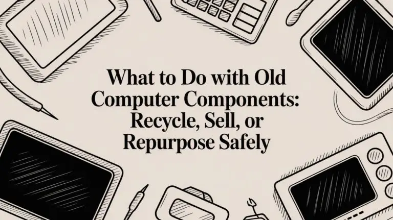 What to Do with Old Computer Components: A Business Guide