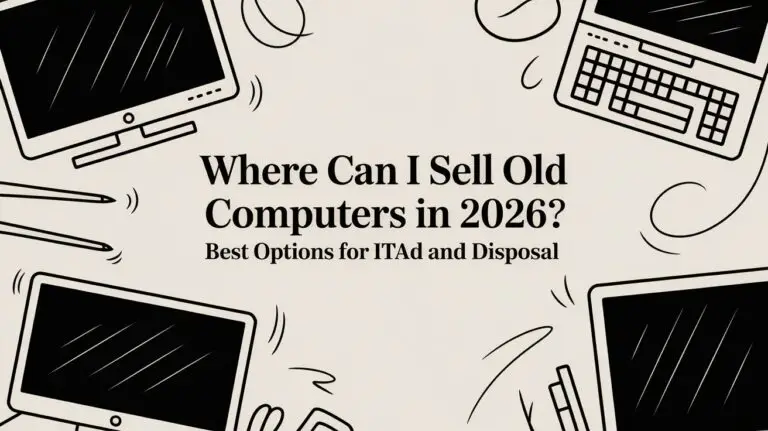 Where can i sell old computers in Atlanta? Secure Disposal & Buyback