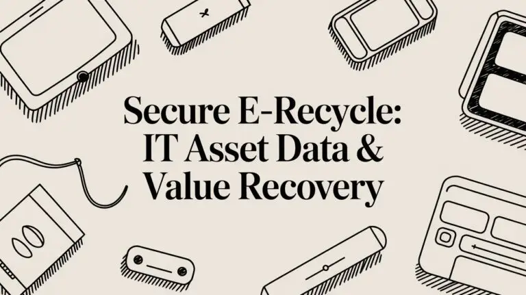 Secure e-recycle: IT Asset Data & Value Recovery