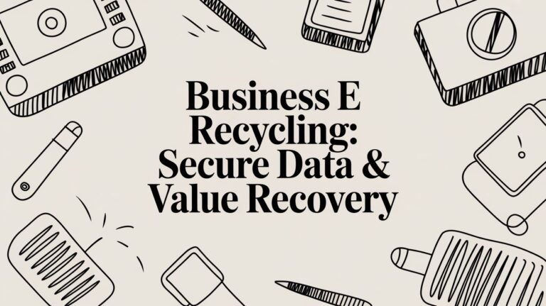 Business E Recycling: Secure Data & Value Recovery