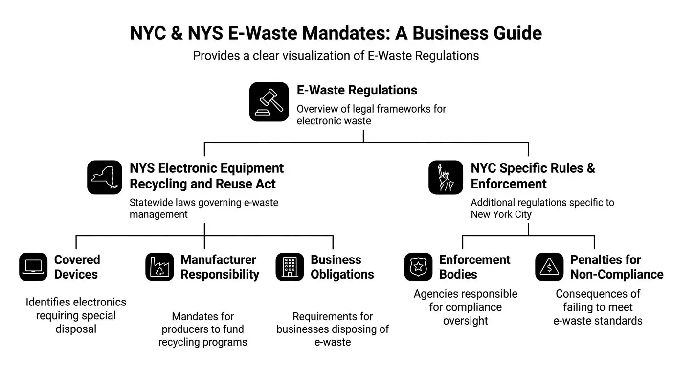 E Waste Recycling NYC: Safe & Certified IT Disposal E Waste Recycling NYC: Safe & Certified IT Disposal
