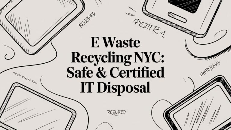 E Waste Recycling NYC: Safe & Certified IT Disposal