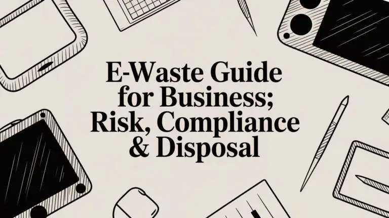 Ewaste Guide for Business: Risk, Compliance & Disposal