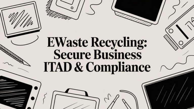 Ewaste Recycling: Secure Business ITAD & Compliance