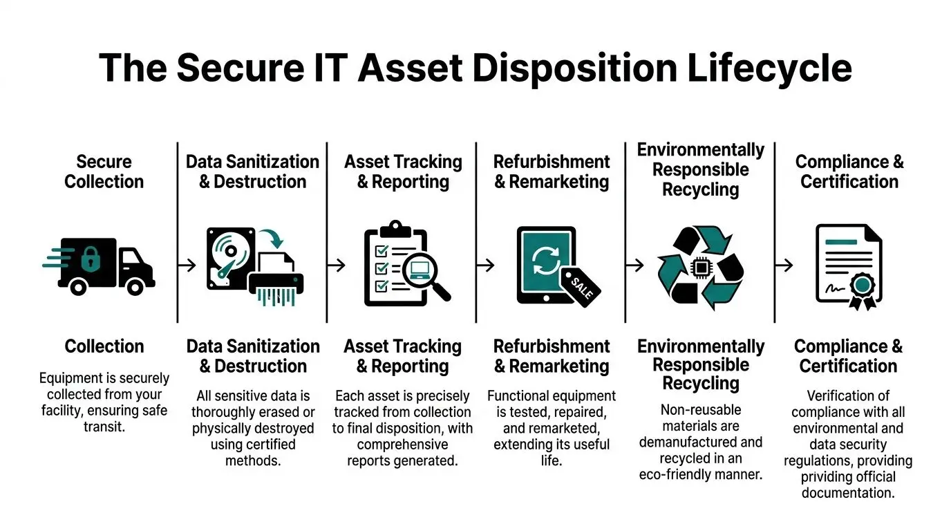 Ewaste Recycling: Secure Business ITAD & Compliance Ewaste Recycling: Secure Business ITAD & Compliance