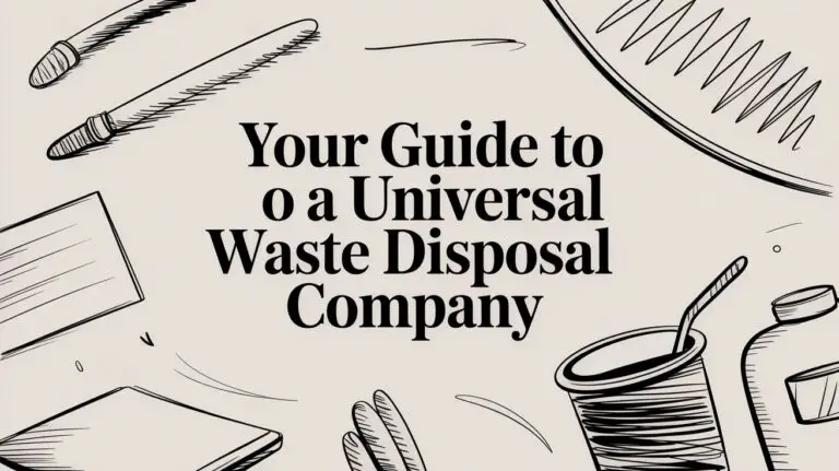 Your Guide to a Universal Waste Disposal Company