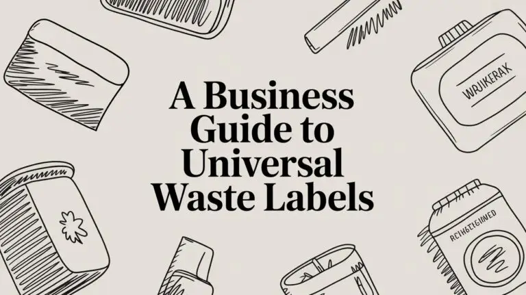 A Business Guide To Universal Waste Labels