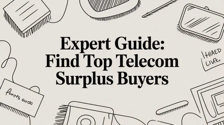 Expert Guide: Find Top Telecom Surplus Buyers